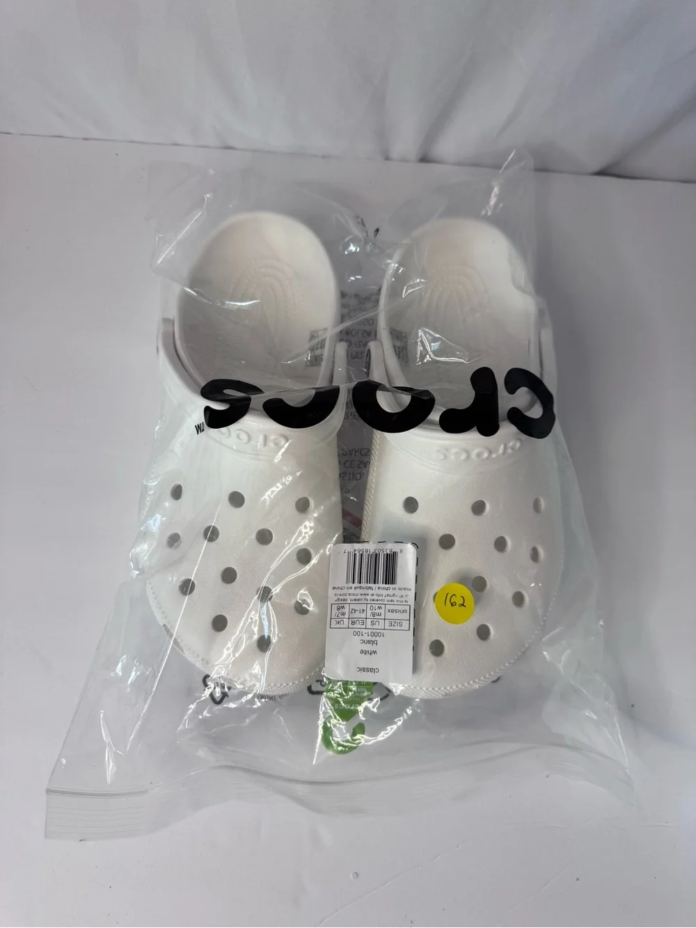 Crocs Classic Clog - White slip ons
